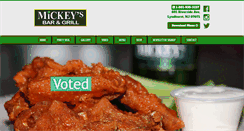 Desktop Screenshot of mickeysnj.com